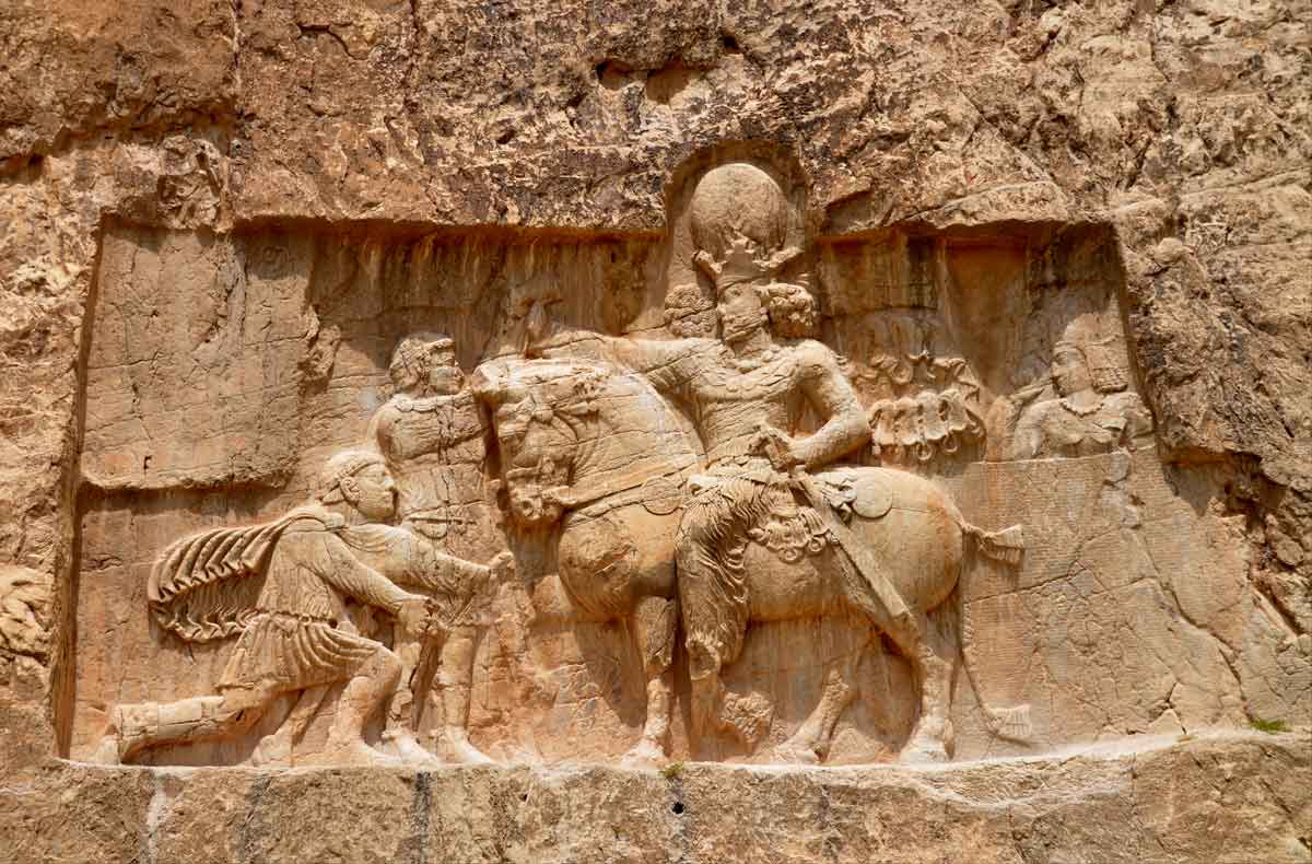 triumph shapur roman emperors
