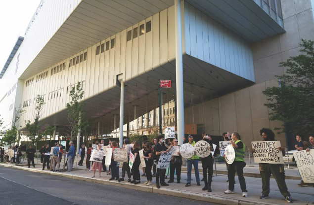 Cultural Workers Protest