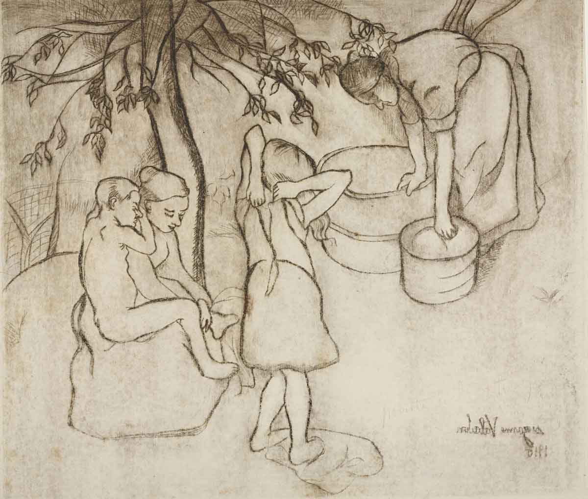 valadon children drawing 1910