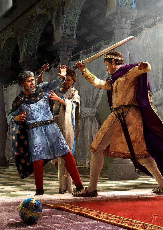 valentinian iii kills aetius
