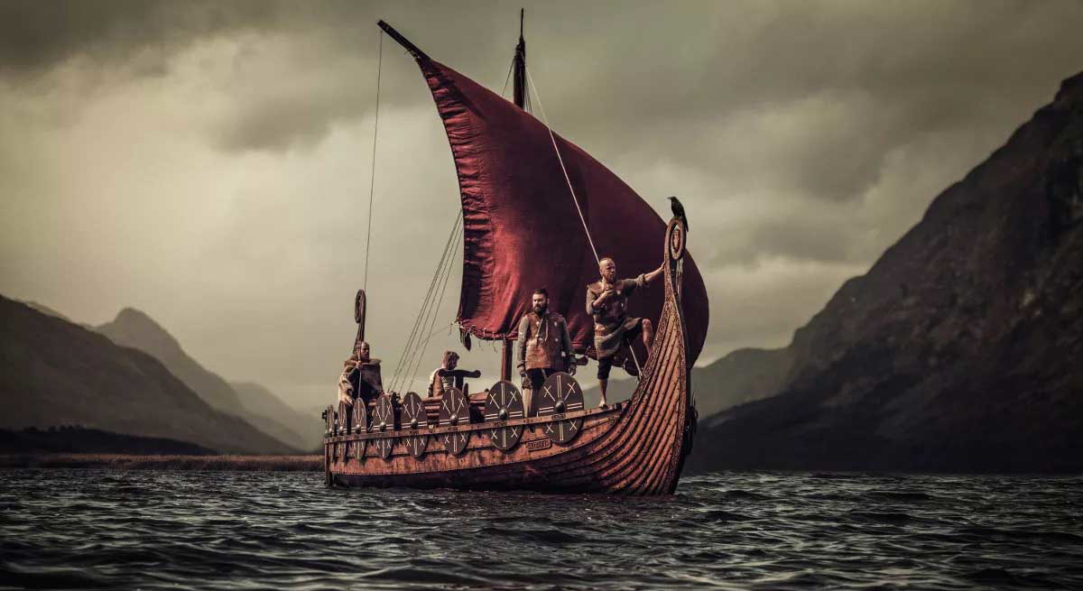 vikings england longboat