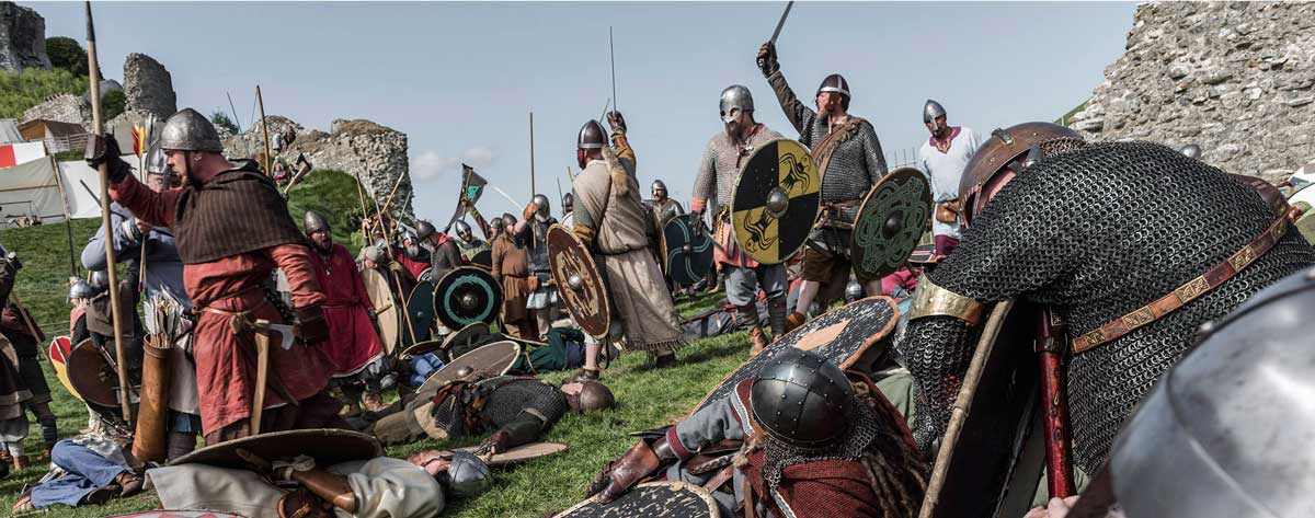 vikings england reenactment photo