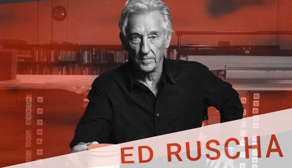 who is ed ruscha american pop artist facts