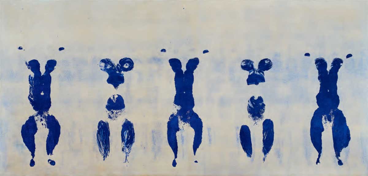 yves klein untitled anthropometry