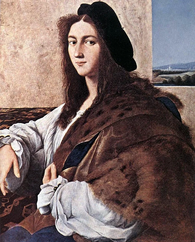 raphael portrait young man monuments men and women