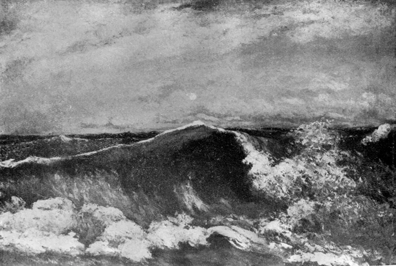 gustave courbet wave monuments men and women