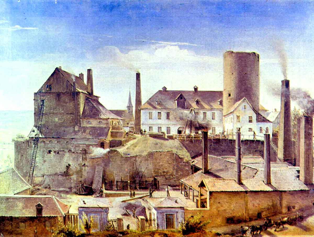 alfred rethel die harkortsche fabrik auf burg wetter