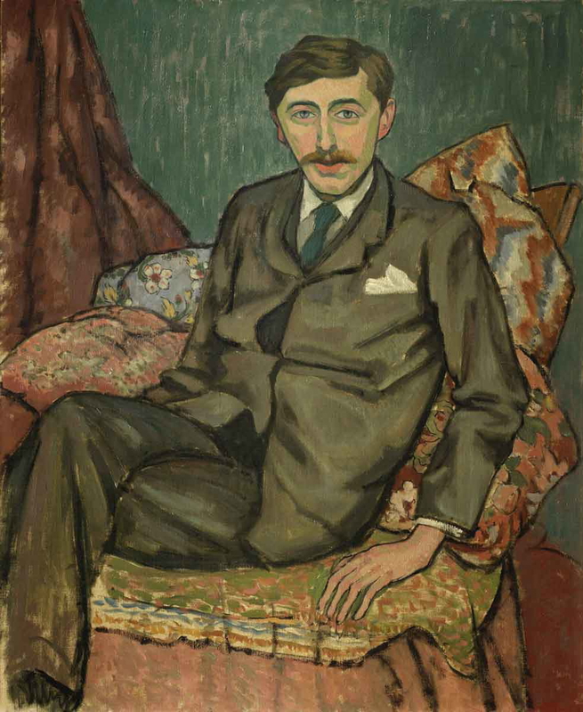bloomsbury group roger fry forster portrait
