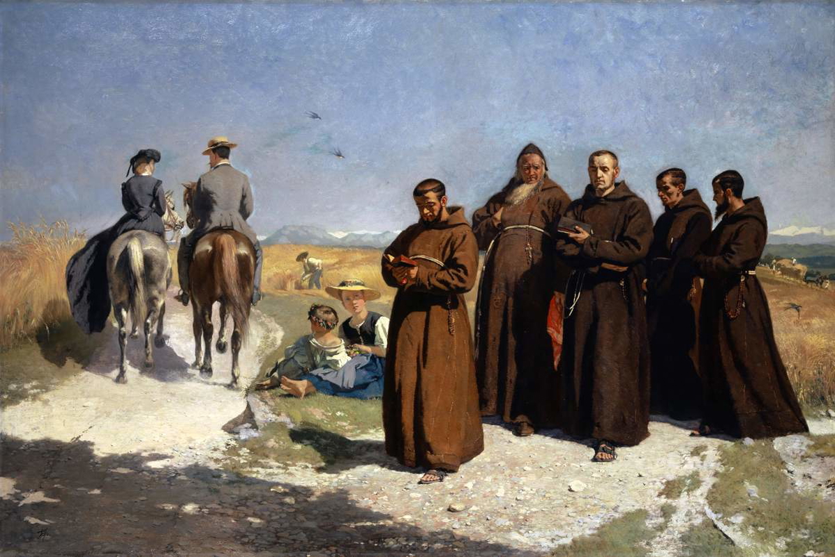 buchser asceticism joy living painting