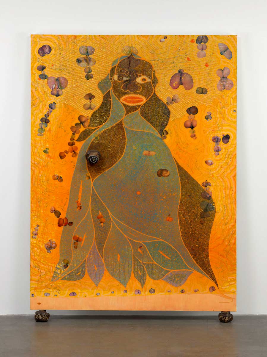 chris ofili the holy virgin mary