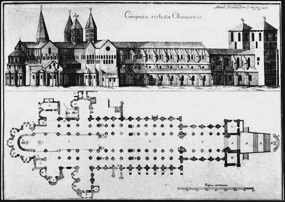 cluny iii abbey romanesque architecture
