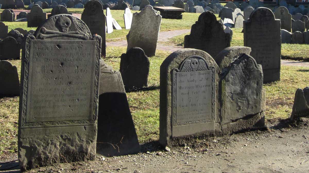 copps hill cemetery cotton mather