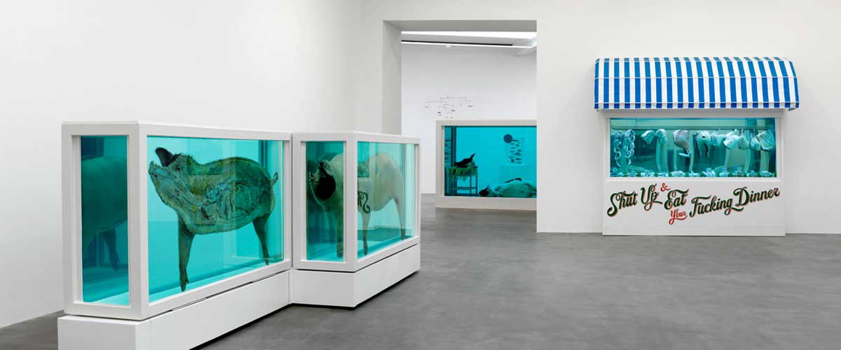 damien hirst natural history sculptures