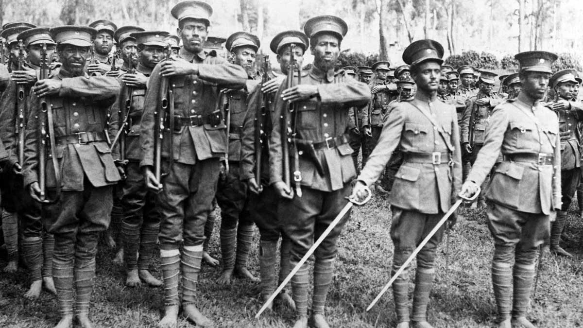 ethiopian soldiers 1930s