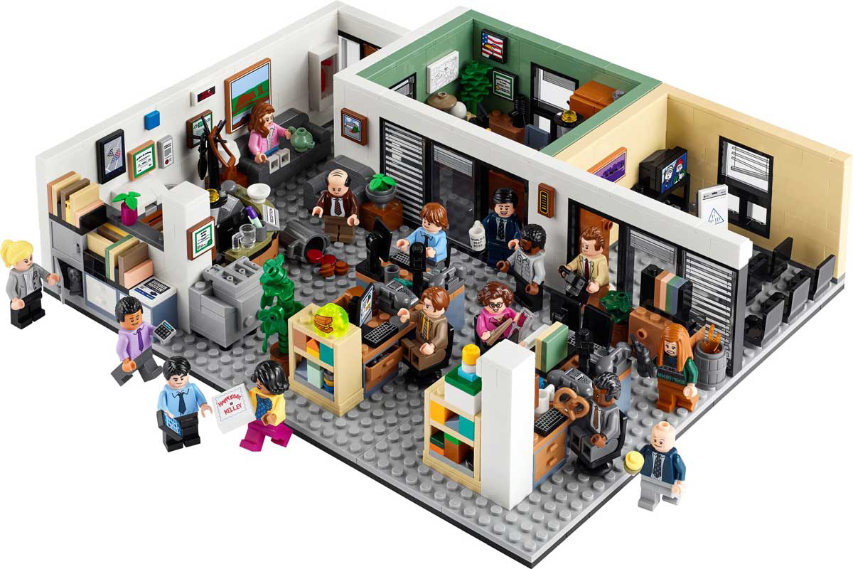 famous toys lego office