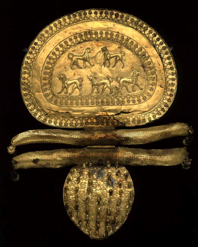 fibula regolini galassi tomb cerveteri etruscan