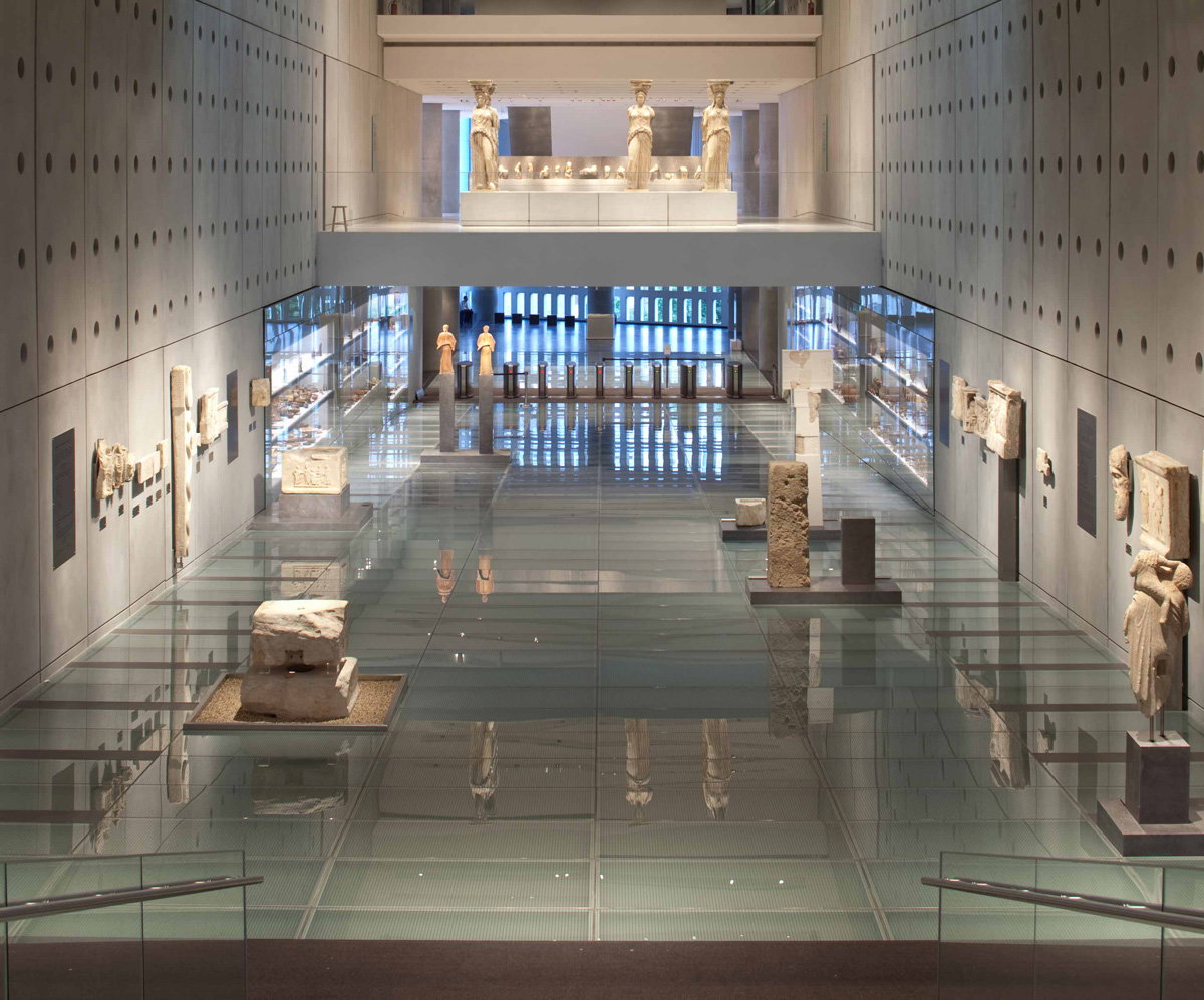 Acropolis Museum Plans Acropolis Museum Plans
