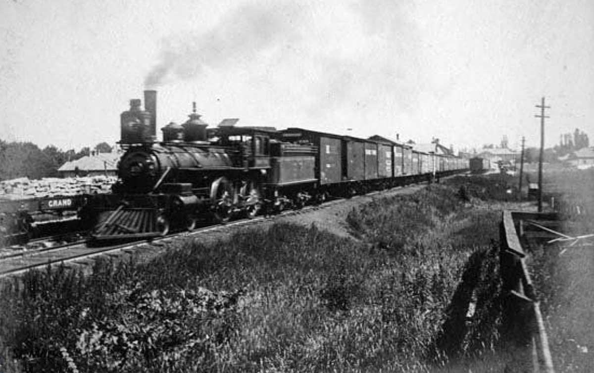 gtr freight train 1899 milton reesor