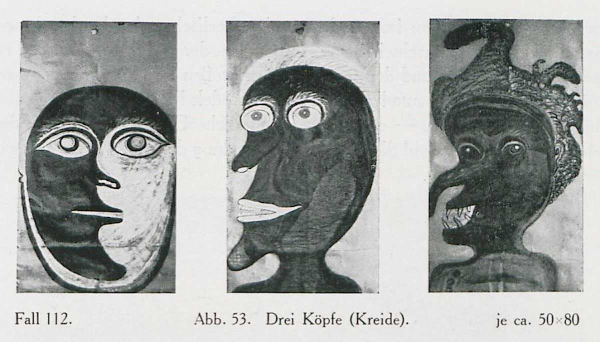 hans prinzhorn artistry of mentally ill 1922