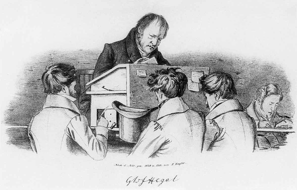 hegel with students philosophy