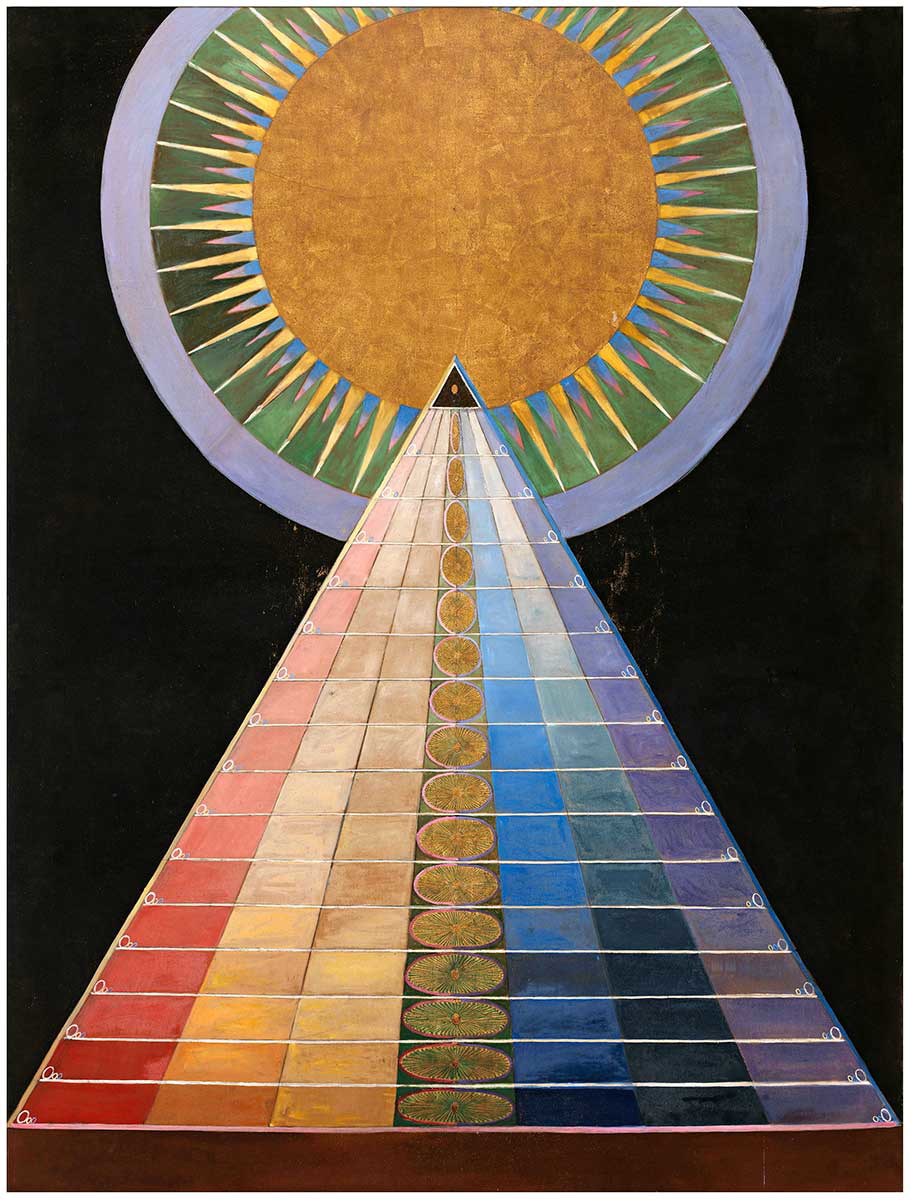 hilma af klint altarpiece painting 1915