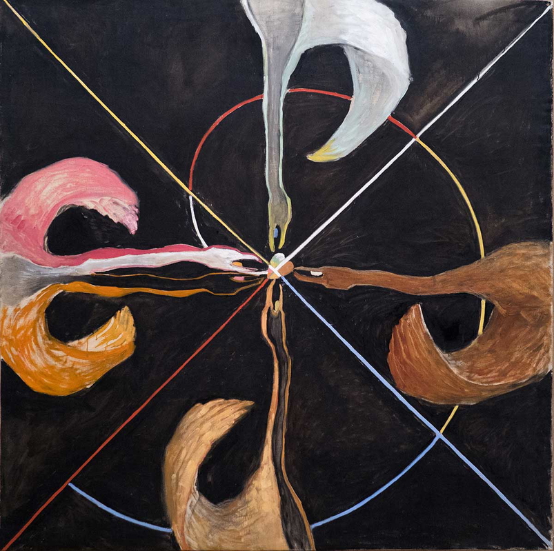 hilma af klint swan painting 1915