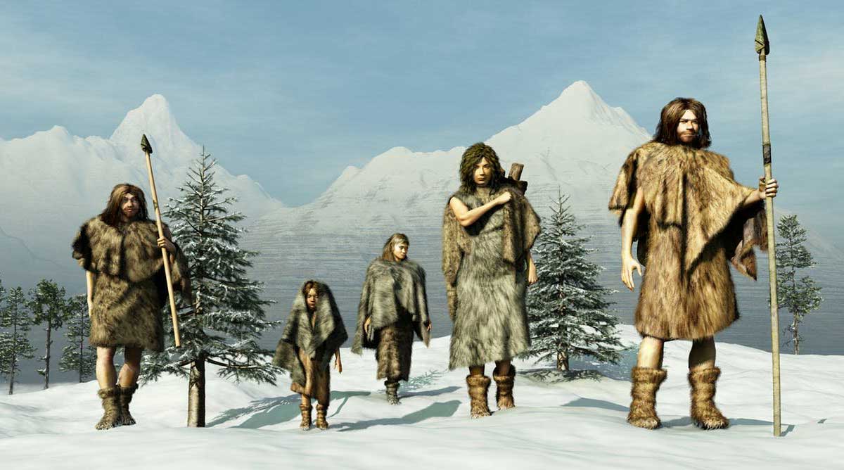 invention prehistoric people