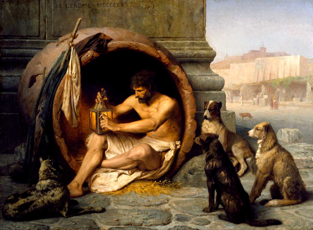 jean léon gérôme diogenes painting