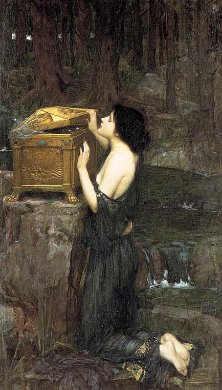 john william waterhouse pandora