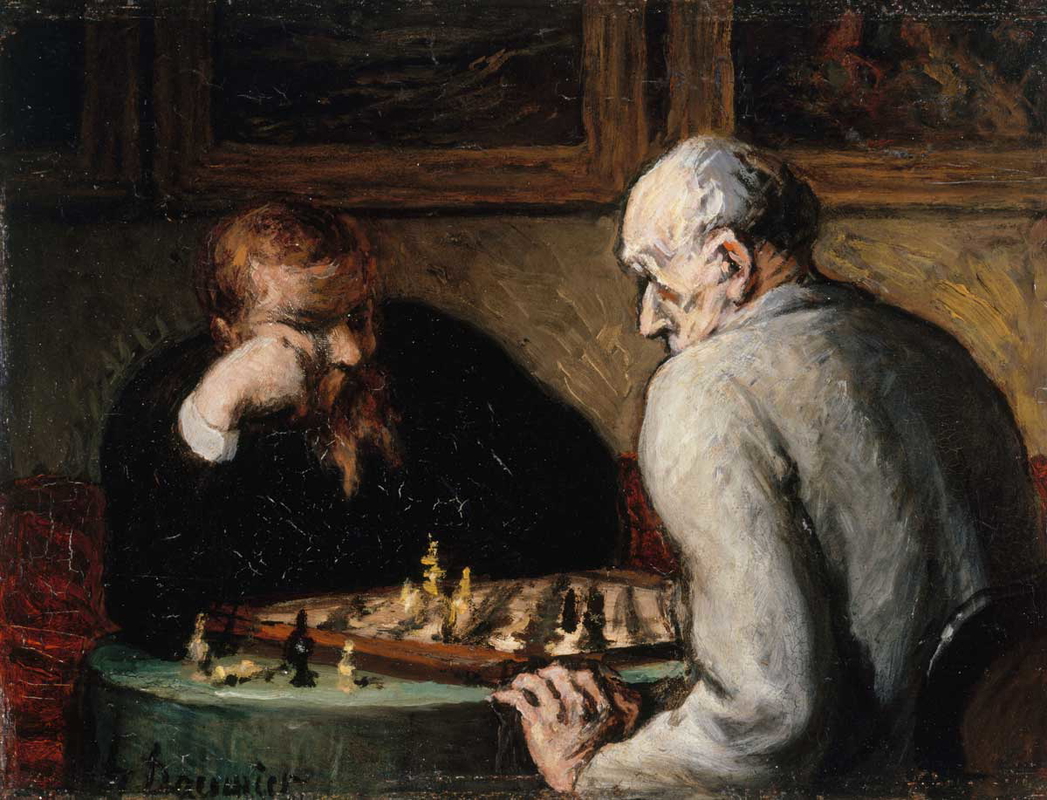 joueurs d’échecs daumier