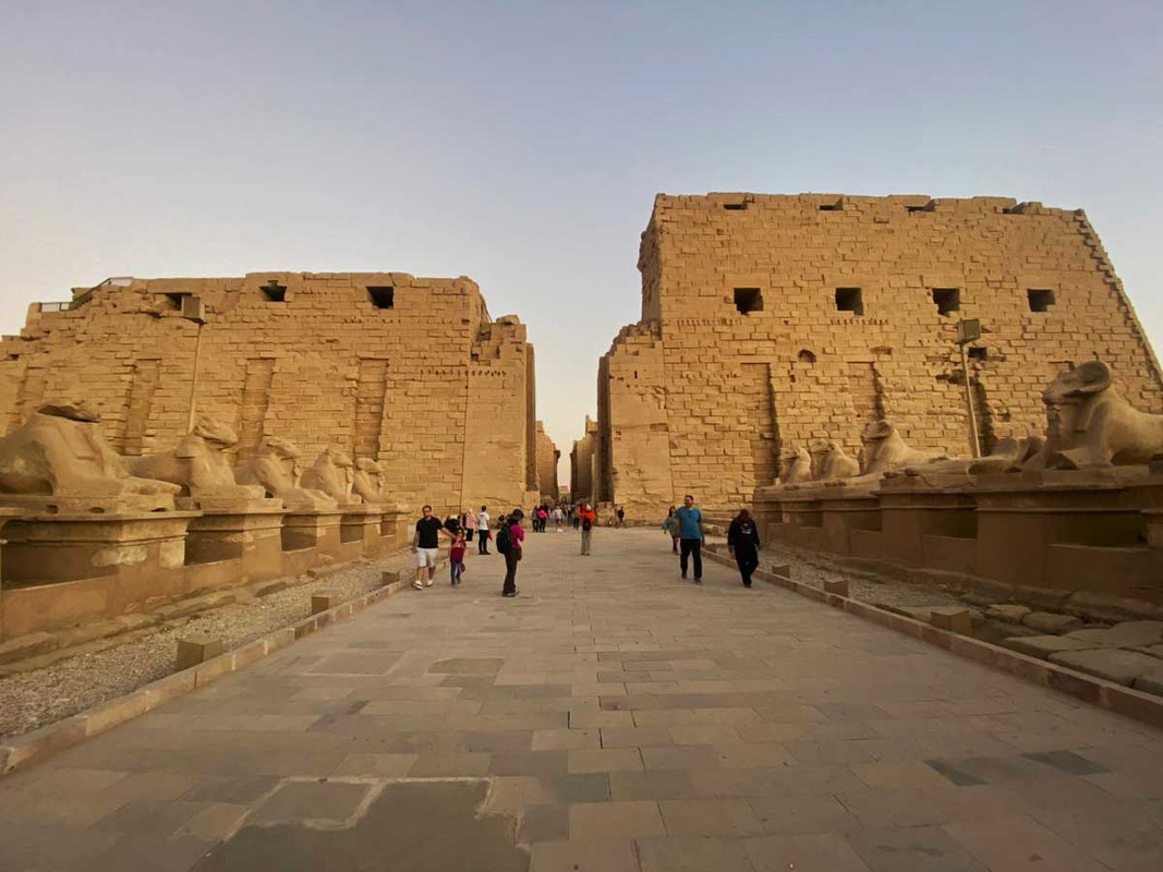 karnak temple entrance nile cruise