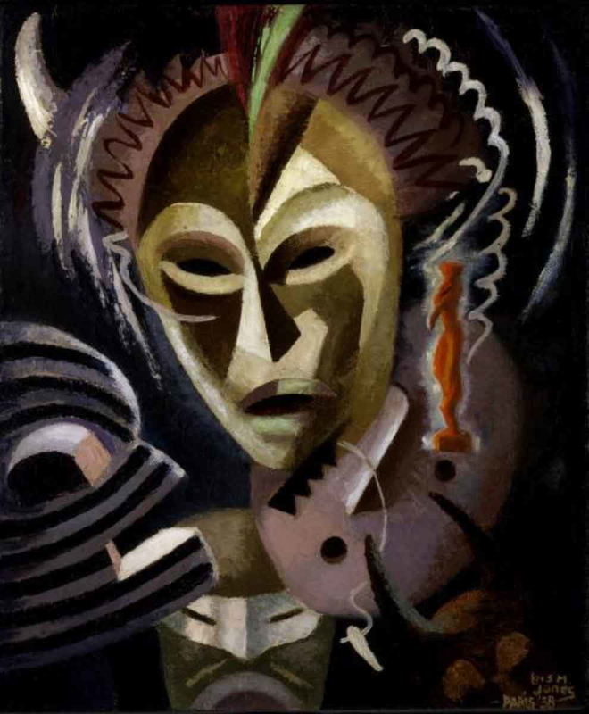 lois mailou jones les fetiches painting