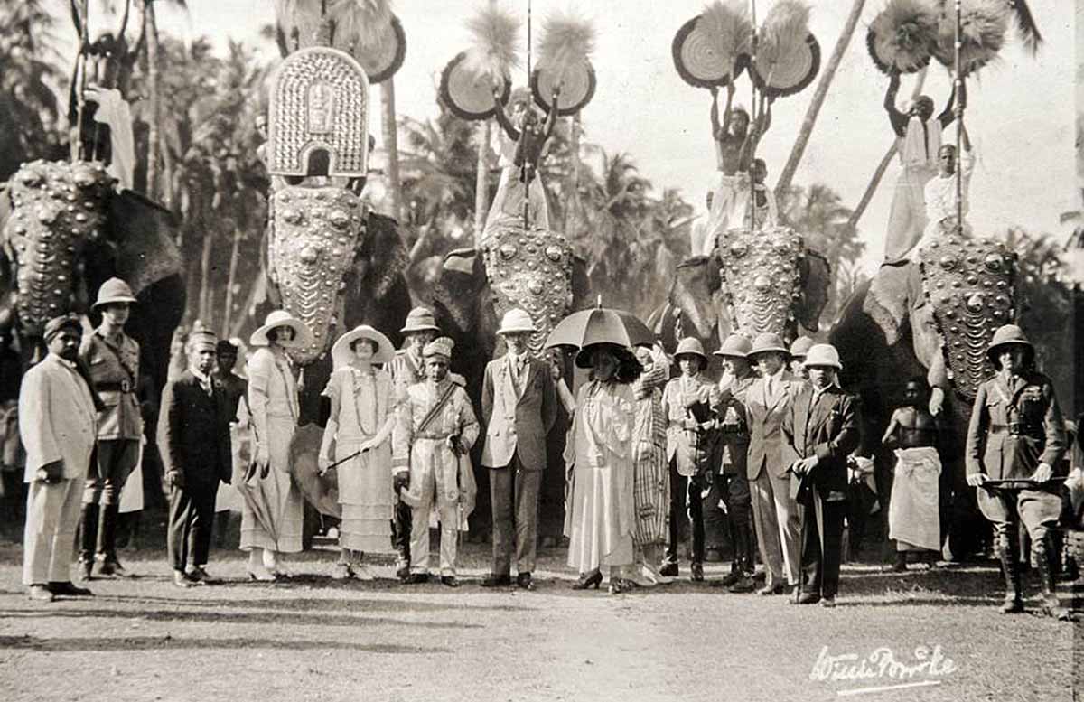 lord lady goschen parade british raj