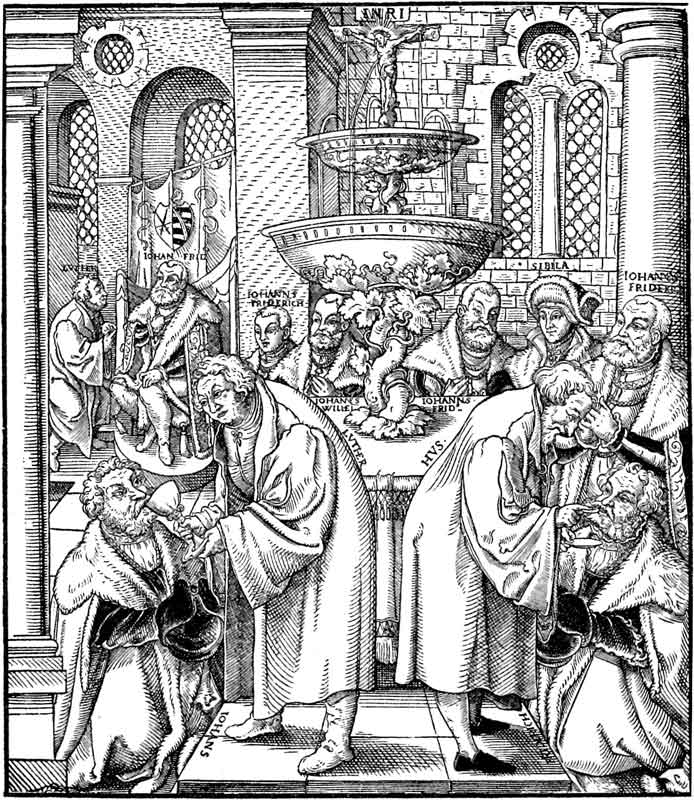 luther hus cranach thirty years war