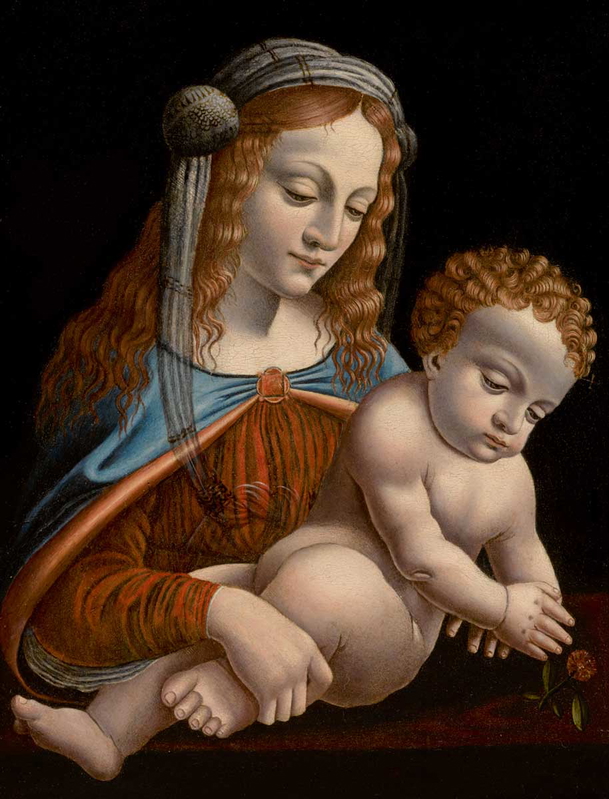 madonna child painting