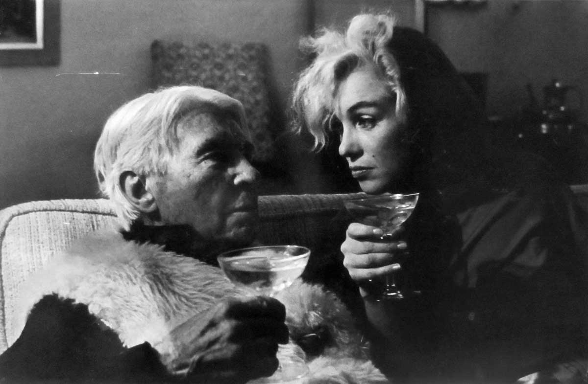 marilyn monroe carl sandburg by newman