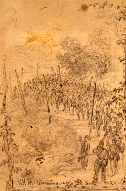 militia returning to quell new york draft riots