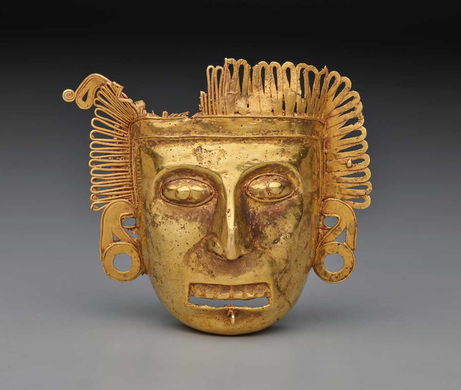 mixtec golden mask
