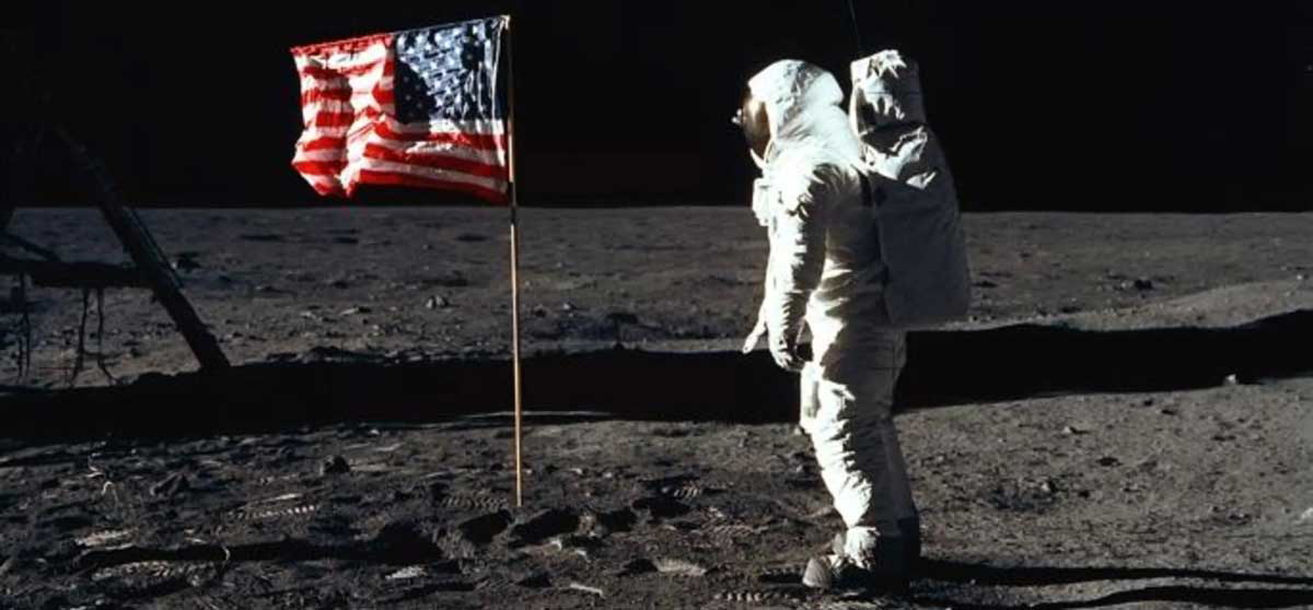 moon landing july 20 1969 iconic US