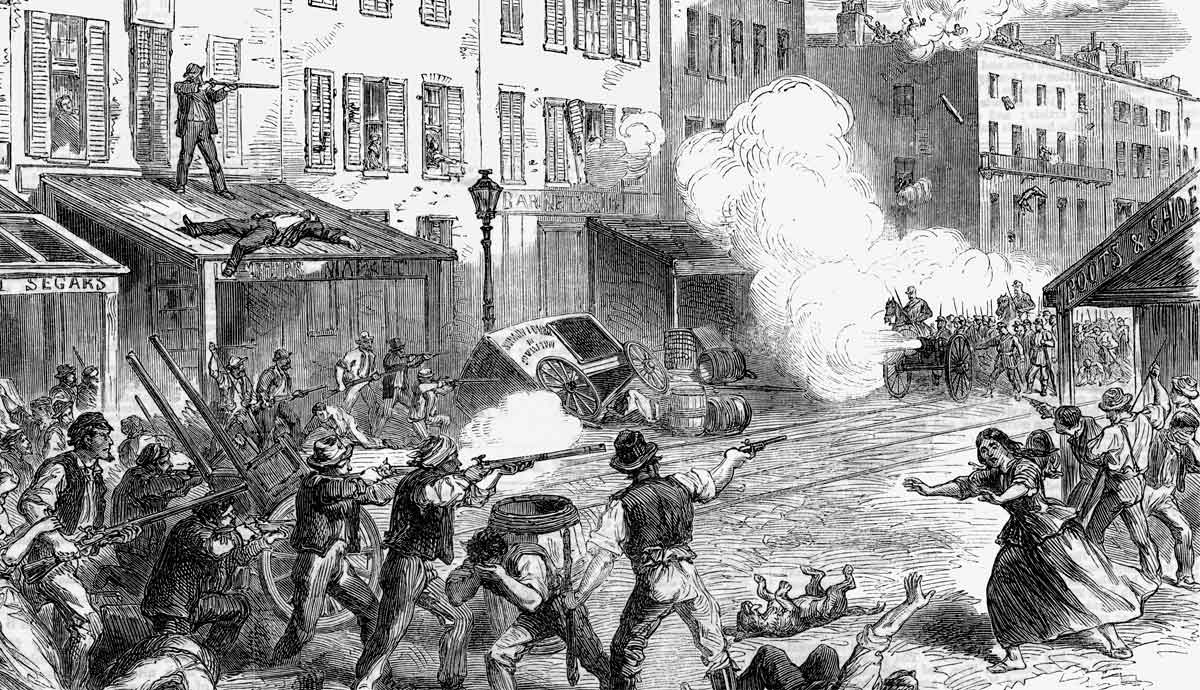 new york draft riots battle first avenue