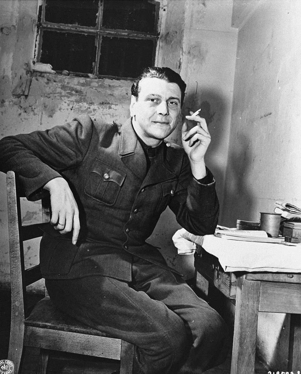 otto skorzeny awaiting trial