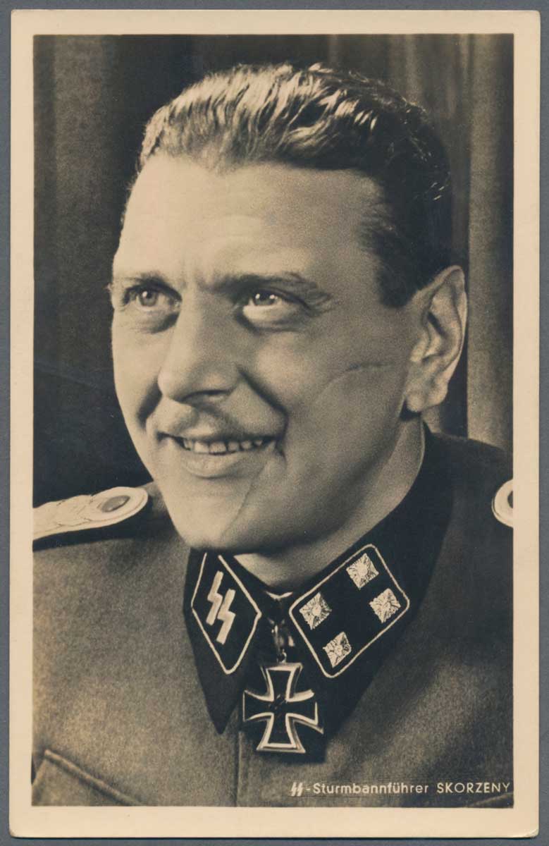 otto skorzeny postcard