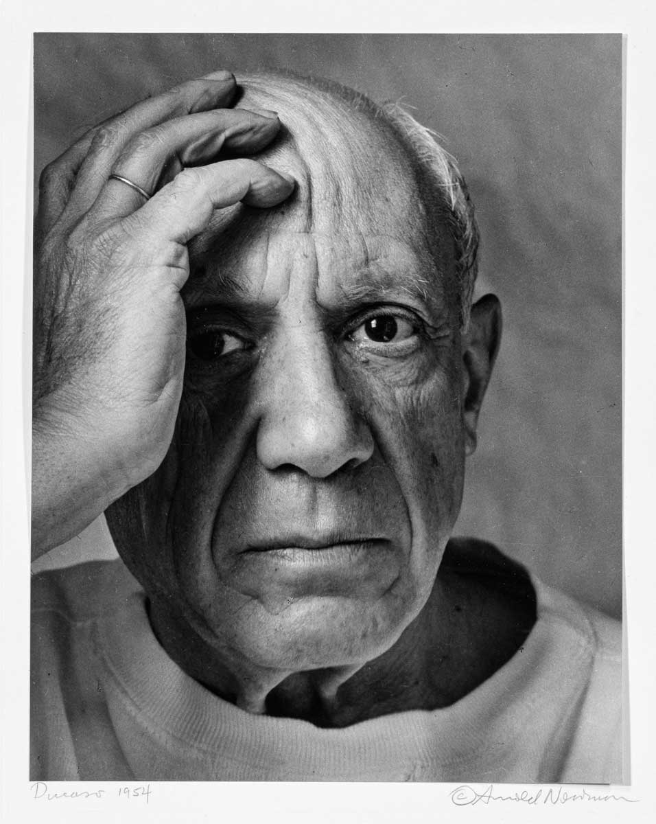 pablo picasso portrait arnold newman