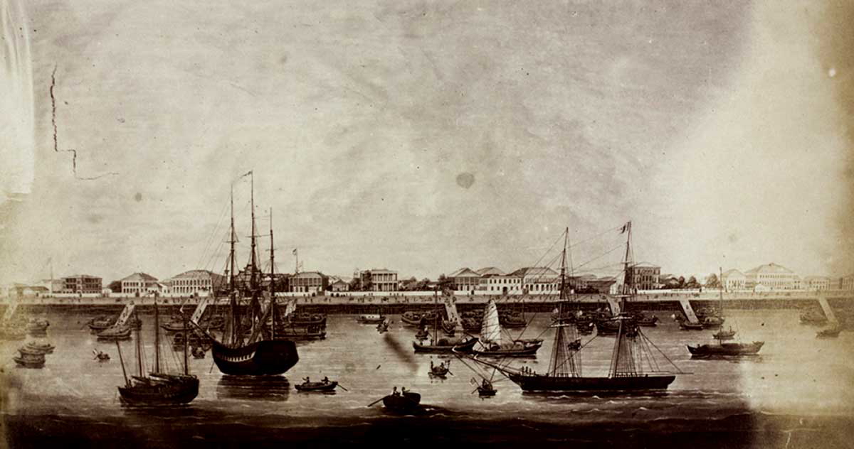 paris of the east shanghai the bund 1856