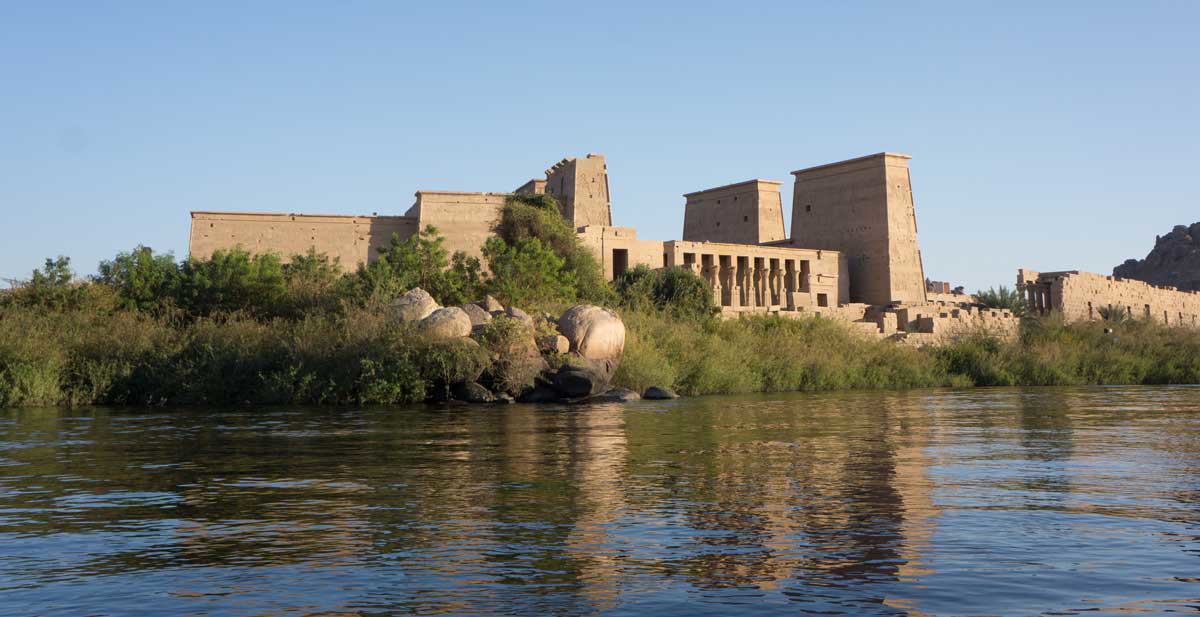 philae temple island nile cruise