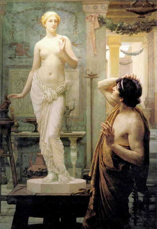 pygmalion galatea normand painting