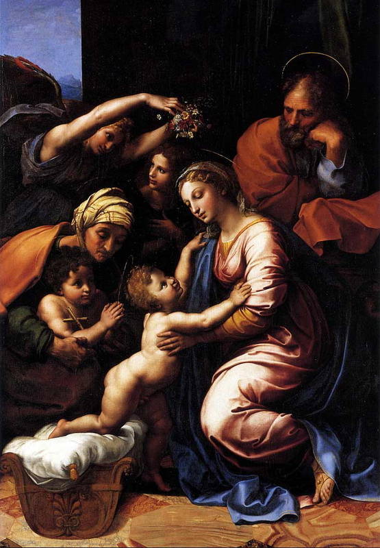 raphael holy family painting