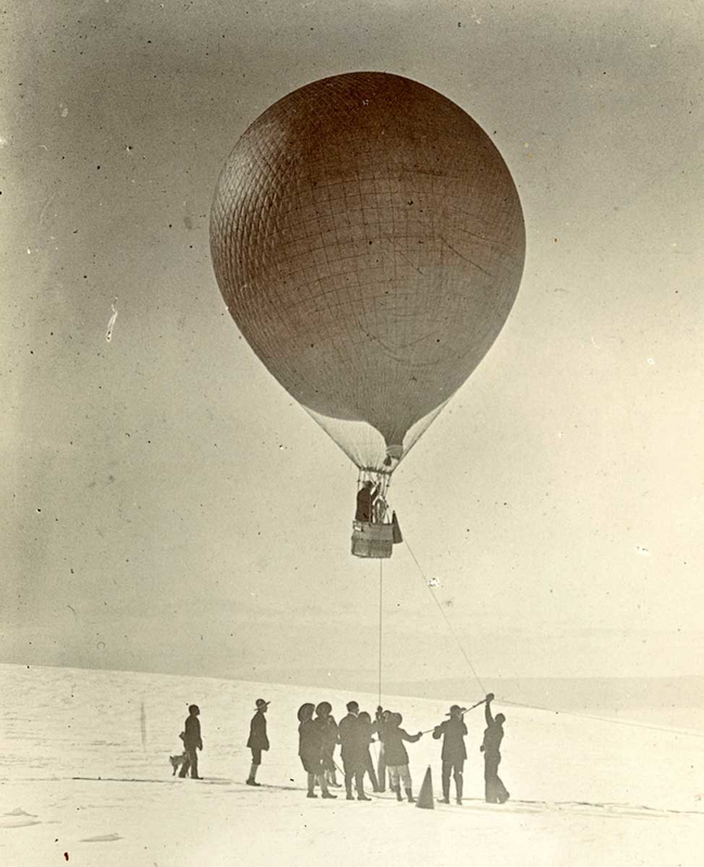 robert falcon scott balloon
