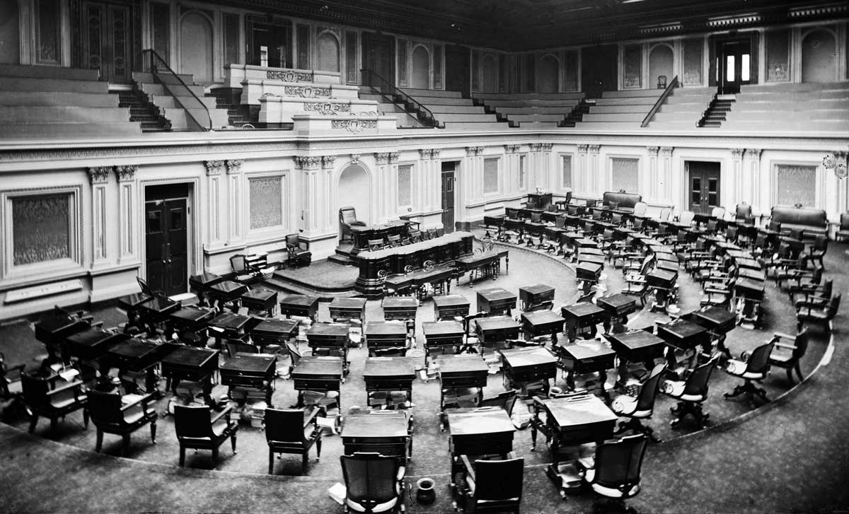 senate chambers 1920