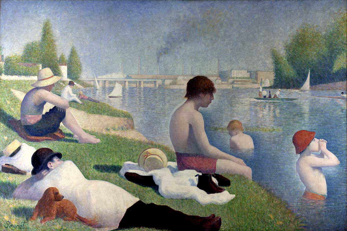seurat bathers
